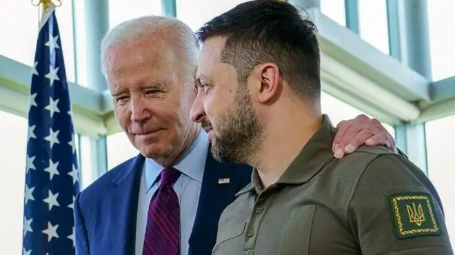 Байден і Зеленський