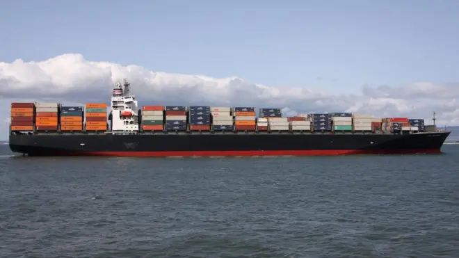 Container ship