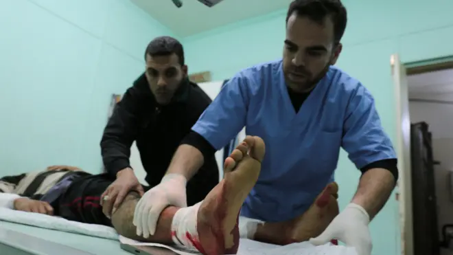 مصاب فلسطيني