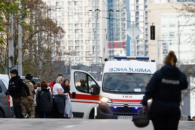 Місце, де відбулася стрілянина у столиці