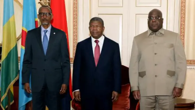 M﻿uri Nyakanga(7) Perezida Kagame na Tshisekedi bahujwe na Lourenço ariko umusaruro nturaboneka kugeza ubu