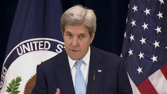 كيري: حل الدولتين هو الوحيد لضمان سلام دائم بين الفلسطينيين والإسرائيليين