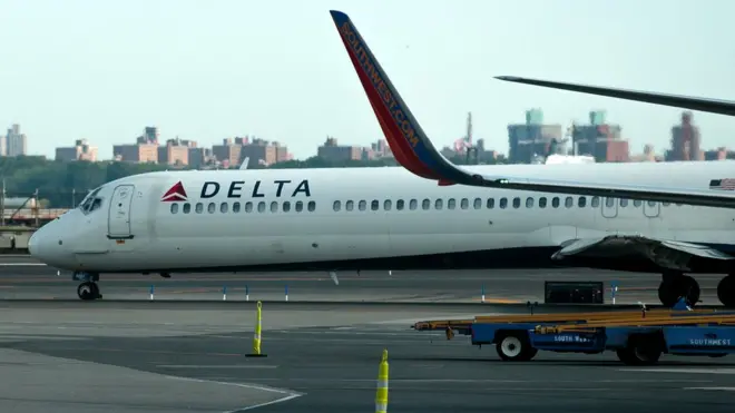 Delta Airline plane