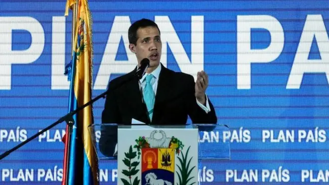 Juan Guaidó se autoproclamó presidente encargado de Venezuela.