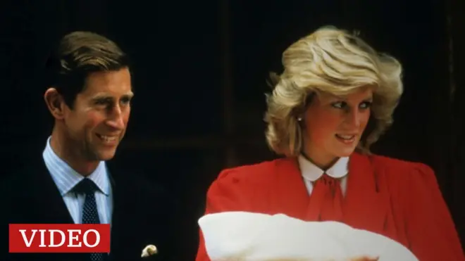 El príncipe Carlos y la princesa Diana