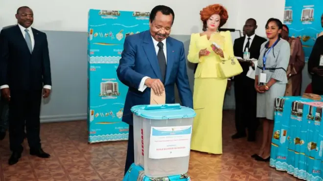Cameroon President Paul Biya