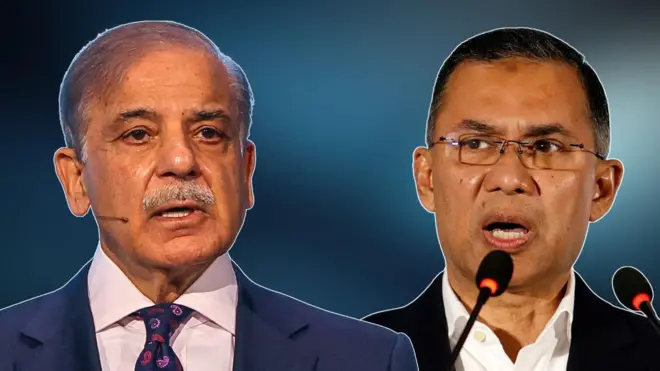 तारिक़ रहमान और शहबाज़ शरीफ़