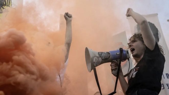 Manifestação contrária a reformasorteio nomes online roletaNetanyahu