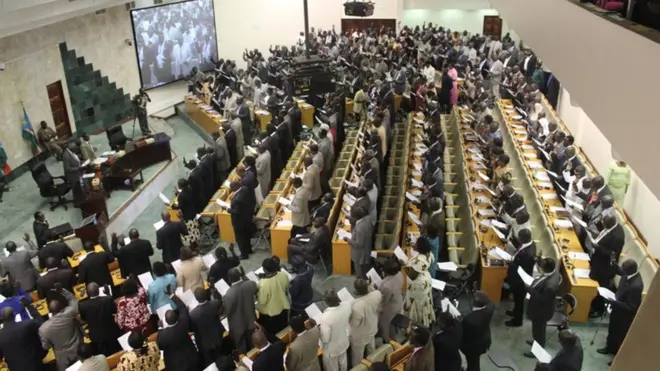 Güney Sudan parlamentosu