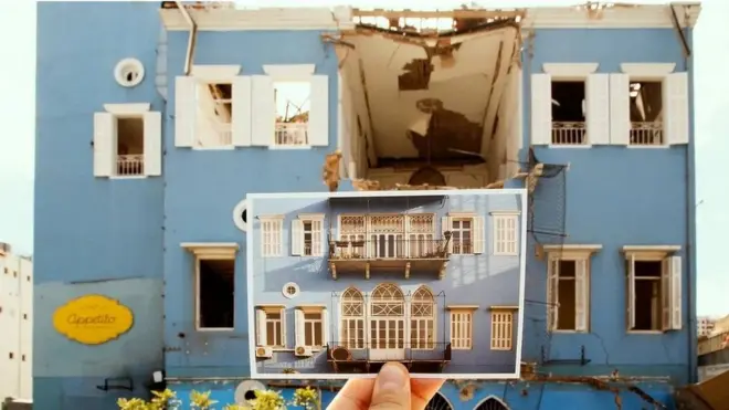 Setelah ledakan, mereka melacak 25 bangunan, dan meninggalkan satu lembar kartu pos dari serial foto mereka.