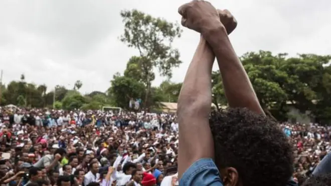 تعيش إثيوبيا أكبر أزمة سياسية في تاريخها الحديث.