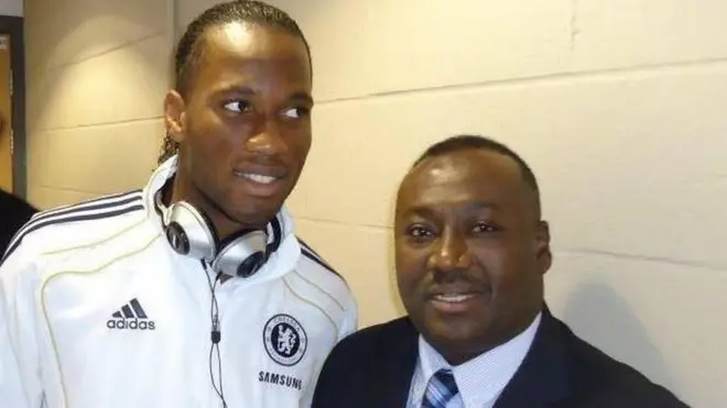 Biriq oo la sawiran laacibga reer Côte d'Ivoire, Didier Drogba