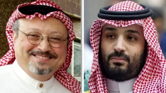 سعودی ولی عہد شہزادہ سلمان اور صحافی خاشقجی