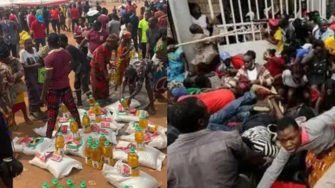 Aworan awọn to fẹ gba ounjẹ