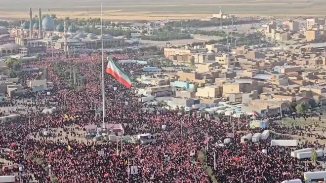 علی خامنہ ای کی آخری رسومات