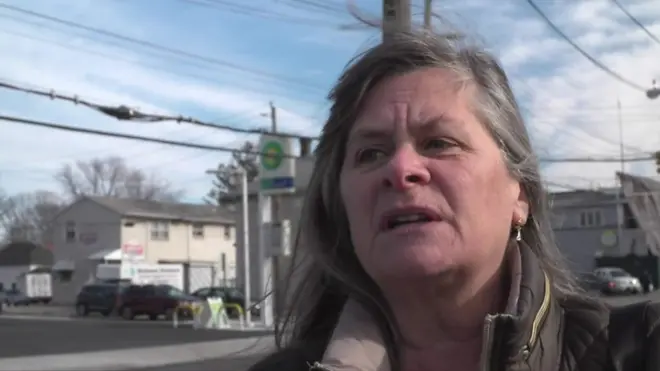 Mujer que apoya a Donald Trump