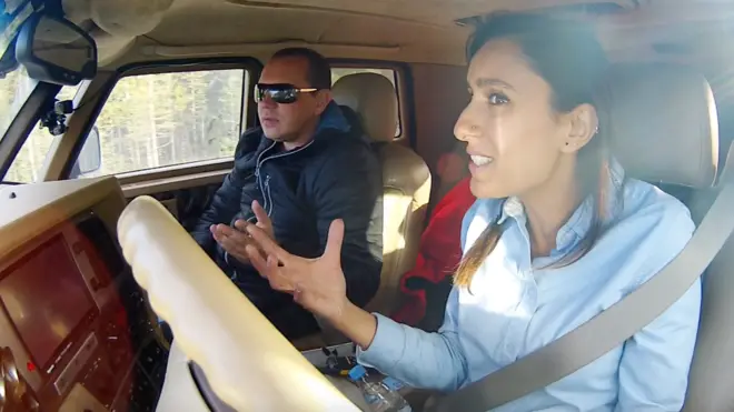 Британцы на российских дорогах