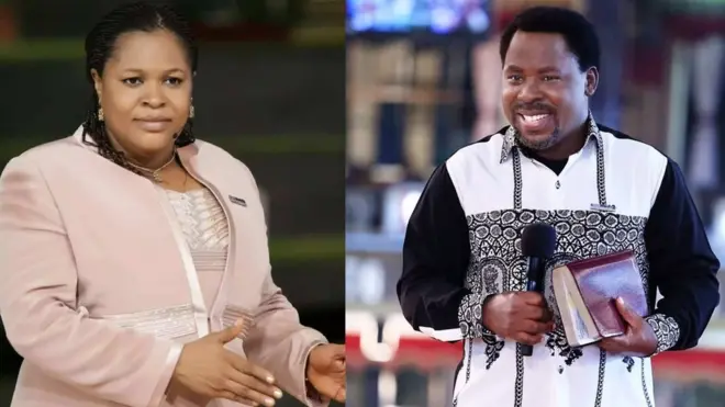 Evelyn na TB Joshua