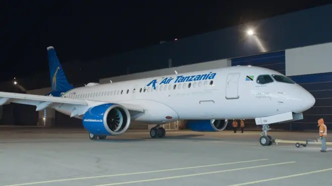 Ndege mpya ya tanzania