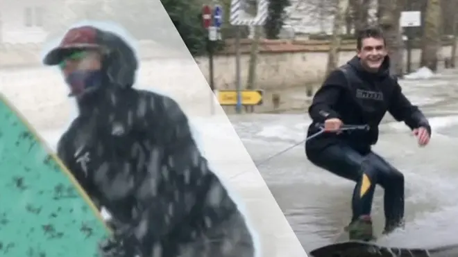 Снег и дождь - не повод сидеть дома, считают экстремалы.