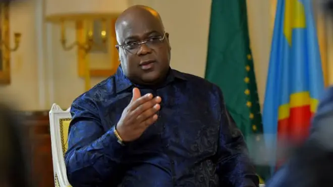 Perezida Felix Tshisekedi yabwiye AFP ko byaba byiza mugenzi we Paul Kagame afashije hakabaho ubutabera