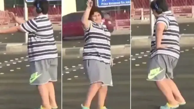 Muuqaalka wiilka oo qoob ka ciyaar ku sameynaya heesta Macarena ayaa la wadaagay kumannaan jeer