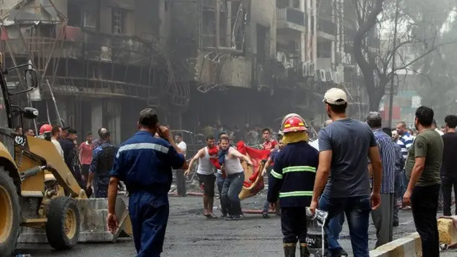 Magaalada Baqdaad waxaa ku badan weerarada ay fuliyaan dad is miidaamiyay