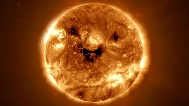 నవ్వుతున్న సూర్యుడు