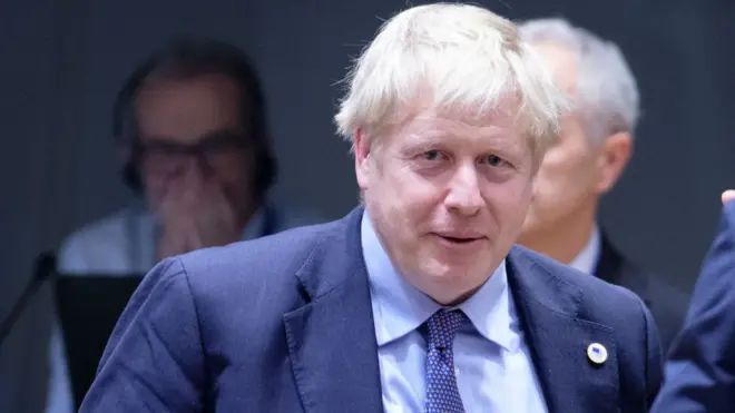 Le premier ministre britannique Boris Johnson