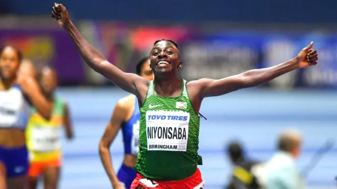 Umurundikazi Francine Niyonsaba ari mu banonotsi b'Abanyafrika bo kurabira hafi muri Tokyo 2020