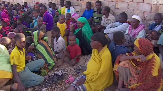 ประชาชนประสบภัยแล้งในโซมาเลีย