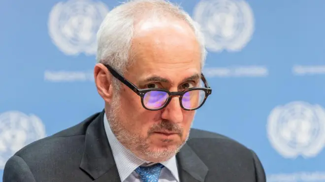 سخنگوی سازمان ملل