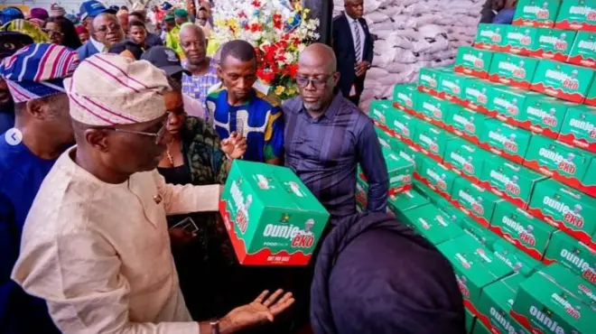 Sanwo-Olu n pin ounjẹ