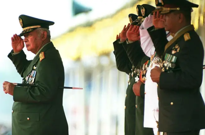 Suharto, soeharto, TNI, ABRI, dwifungsi ABRI, HUT ABRI