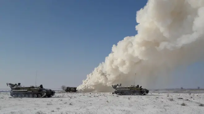 Украинская армия провела занятия по противовоздушной обороне в Херсонской области