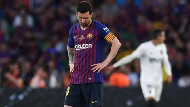 Lionel Messi dey para