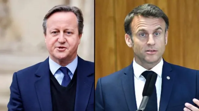 مکرون او کامیرون