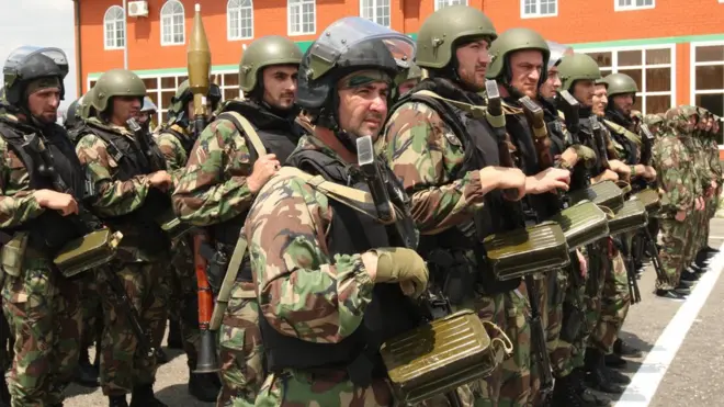 Чеченский спецназ