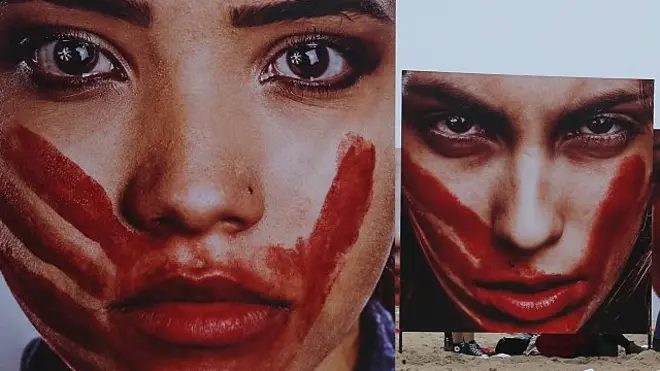 Protesta contra la violencia machista