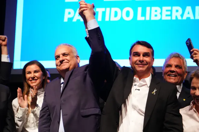 Flavio Bolsonaro e Gaspar