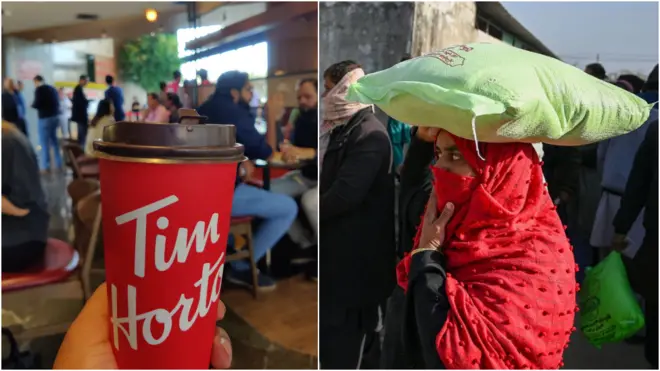 ٹم ہورٹنز، پاکستان، معیشت، مڈل کلاس