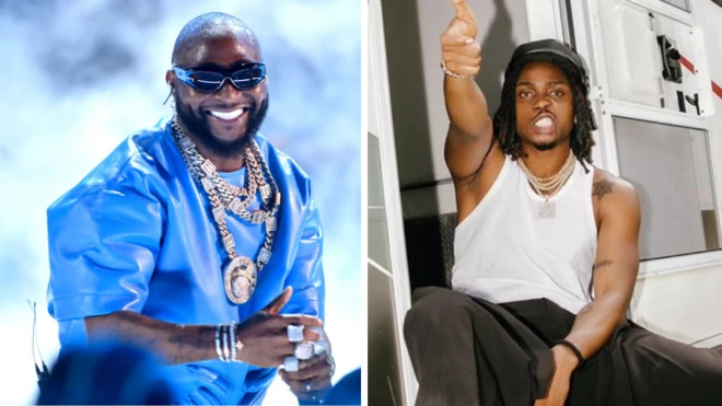 Davido and Logos Olori