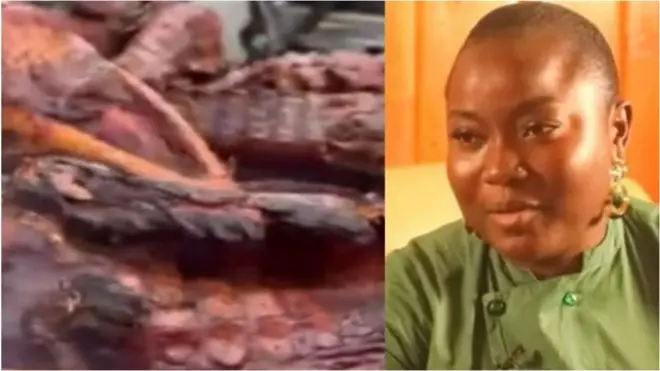 Crocodile seller, Adedoyin Odunlami