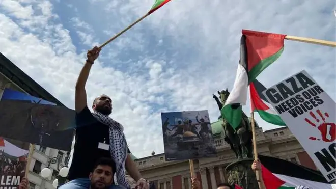 Skup Palestinaca u Beogradu