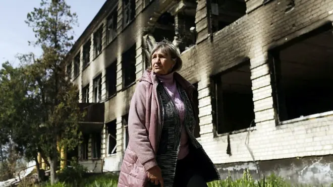 北頓涅茨克一位居民