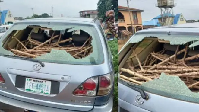 Aworan ikọlu to waye ni Ajase Ipo 