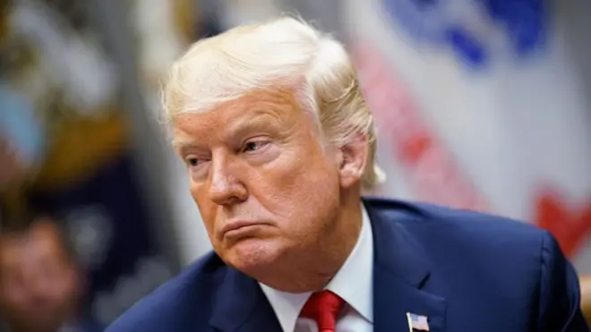 トランプ氏、著名記者の政権暴露本を「国民への詐欺」と非難