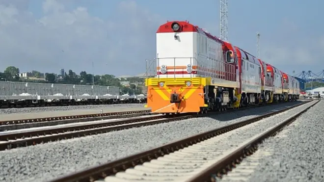 Un train au Kenya ( Image d'illustration)