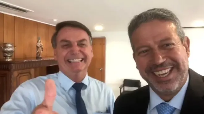 Nos últimos dias, circulou entre congressistas um vídeo gravado num celular, no qual Arthur Lira aparece ao ladogloboesporte serie aBolsonaro