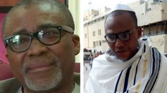 Ndị gbara Nnamdi Kanu akaebe